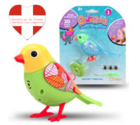 Bunter Vogel Singt Pfeift Lustiges Geschenk Spielzeugvogel mit Pfeifring Geschenk Kind Kinder