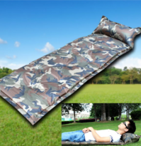 Camouflage Selbstaufblasbare Luftmatratze Schlafmatte Schlafsack Outdoor Openair Festival Zelt Zelten Zubehör Accessoire