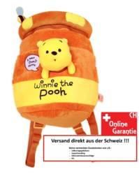 Disney Winnie the Pooh Pu der Bär Kind Kinder Plüsch Rucksack Tasche Schultasche Schulranzen Kindergarten Primarschule Honig Honigbär Fan Schmetterling