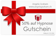 Erhalte einen Gutschein für 50% Rabatt auf eine Hypnosesitzung. Exklusives Angebot für deine mental