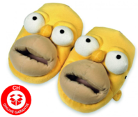 Homer Simpson Hausschuh Pantoffel Fan Accessoire Geschenk Erwachsene