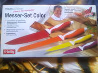 Messer Color-Set in 4 Grössen aus der TV-Werbung