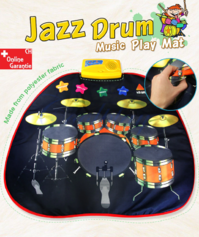 Musikdecke Spielzeug Matte Baby Kind Kleinkind Kinder Musik Instrument Jazz Drum Trommel