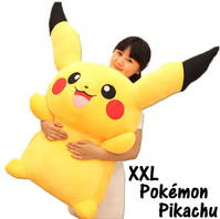 Riesen Mega Gigantisches Pokémon XXL Pokemon Riesen Pikachu Plüschfigur XXL ca. 120cm zum Spielen und Kuscheln Neu Pokémon Geschenk Kind Sammler