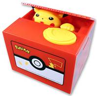 Pokémon Pikachu Elektronische Sparbüchse Spardose Münz Geld Geschenk Hit Zubehör Fanartikel