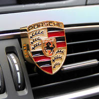 Porsche Auto Lufterfrischer Auto Zubehör Geschenk Fan