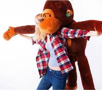 Riesen Mega Grosser XXL Plüsch Affe Monkey 130cm Geschenk Hit Neuheit