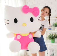Riesengrosses ca. 100cm Hello Kitty XXL Plüschtier Plüsch Geschenk Neu Pink Rosa Mädchen Süss Gross Hellokitty
