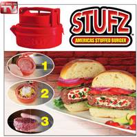 Stufz TV HIT Gefüllte Hamburger Frikadellen Burger Presse aus den USA Schweiz