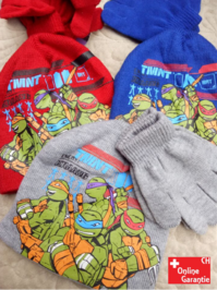 Teenage Mutant Ninja Turtles TMNT Mütze Beanie Cap Mütze Handschuhe Set ONE SIZE in verschiedenen Farben für Fan Kind Kinder